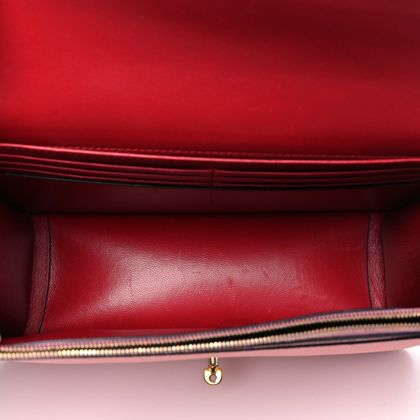 Classic Grain Calfskin Medium Darley Macaroon Pink