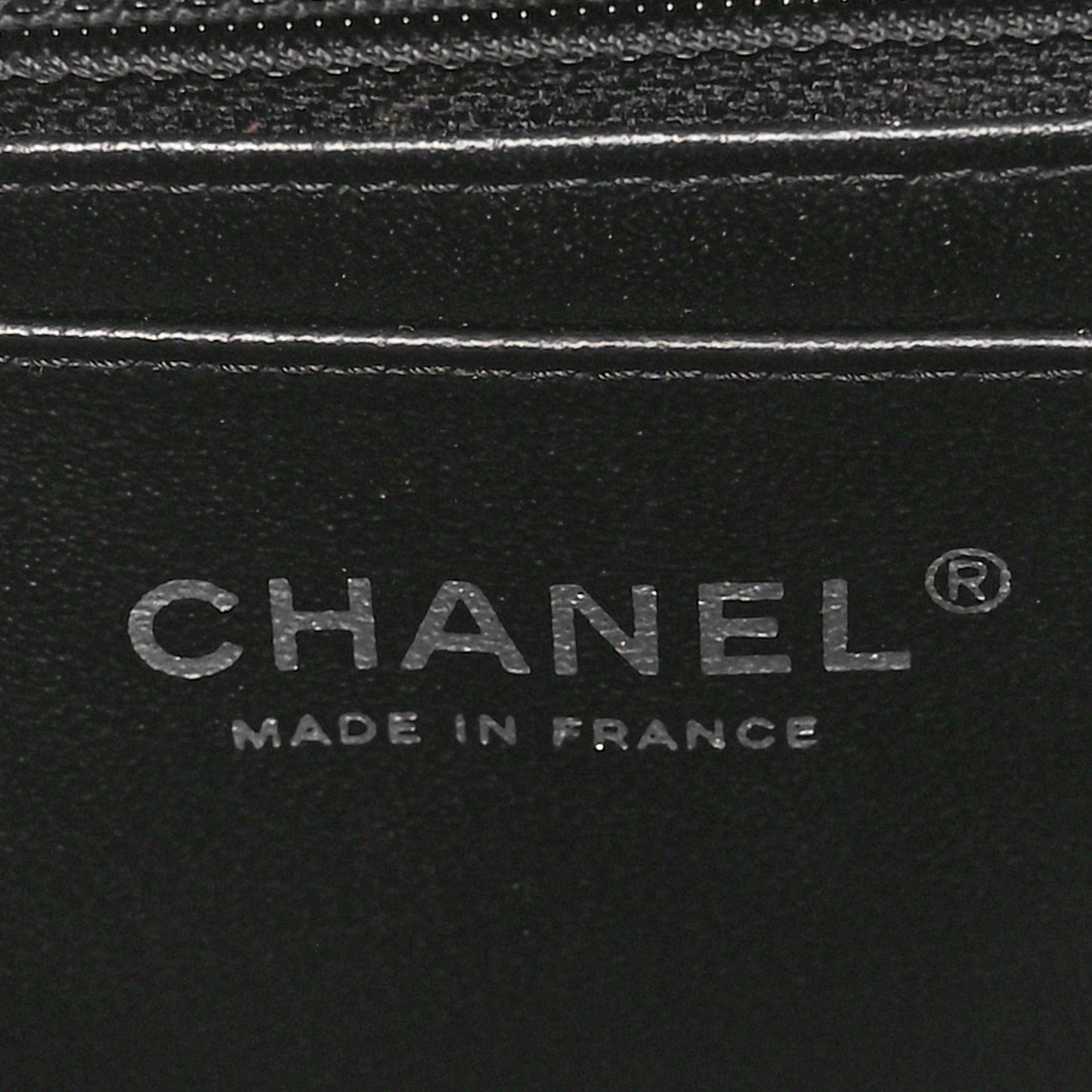 Lambskin Chevron Quilted Mini Rectangular Flap So Black