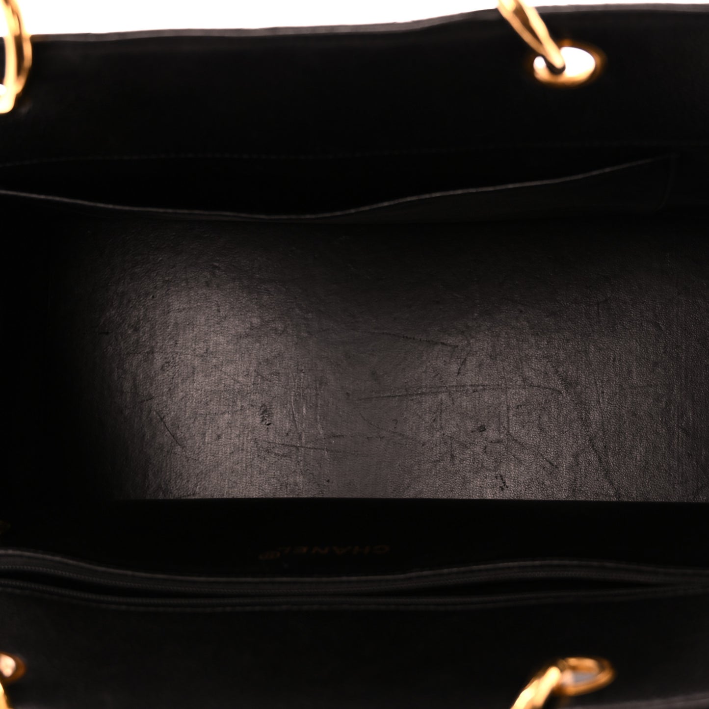 Caviar Quilted Grand Timeless Tote GTT Black