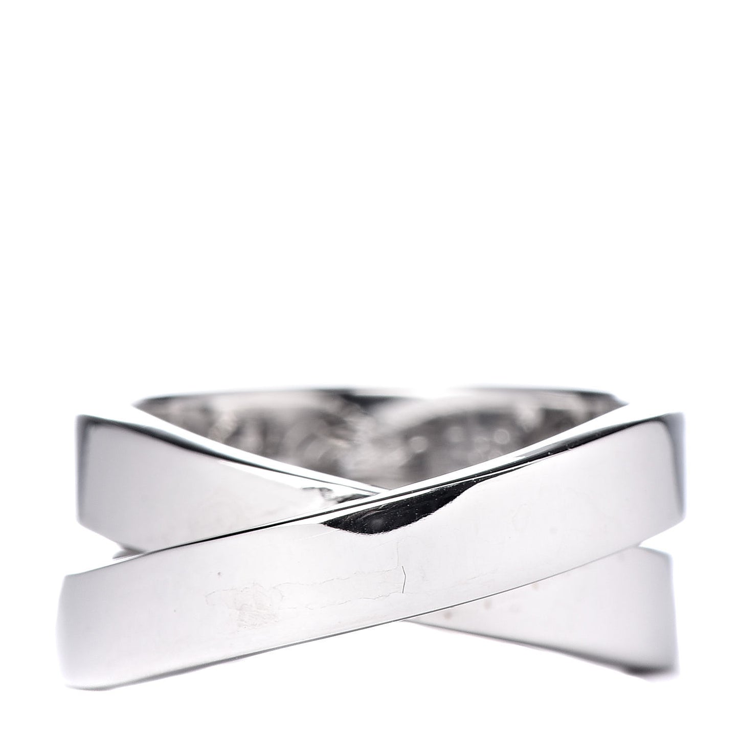18K White Gold 9mm Paris Nouvelle Vague Ring 51 5.75