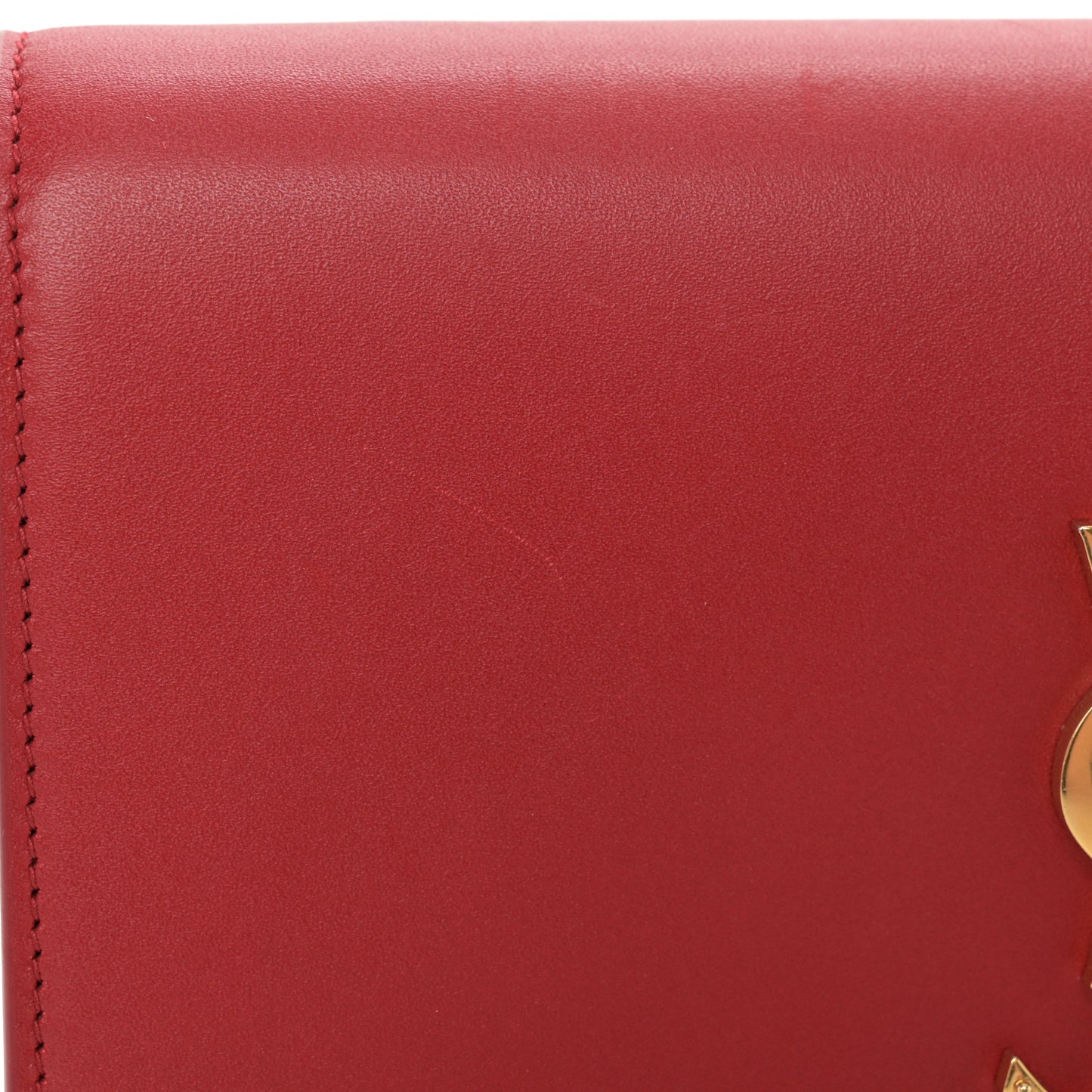 Smooth Calfskin Classic Monogram Kate Tassel Chain Wallet New Lipstick