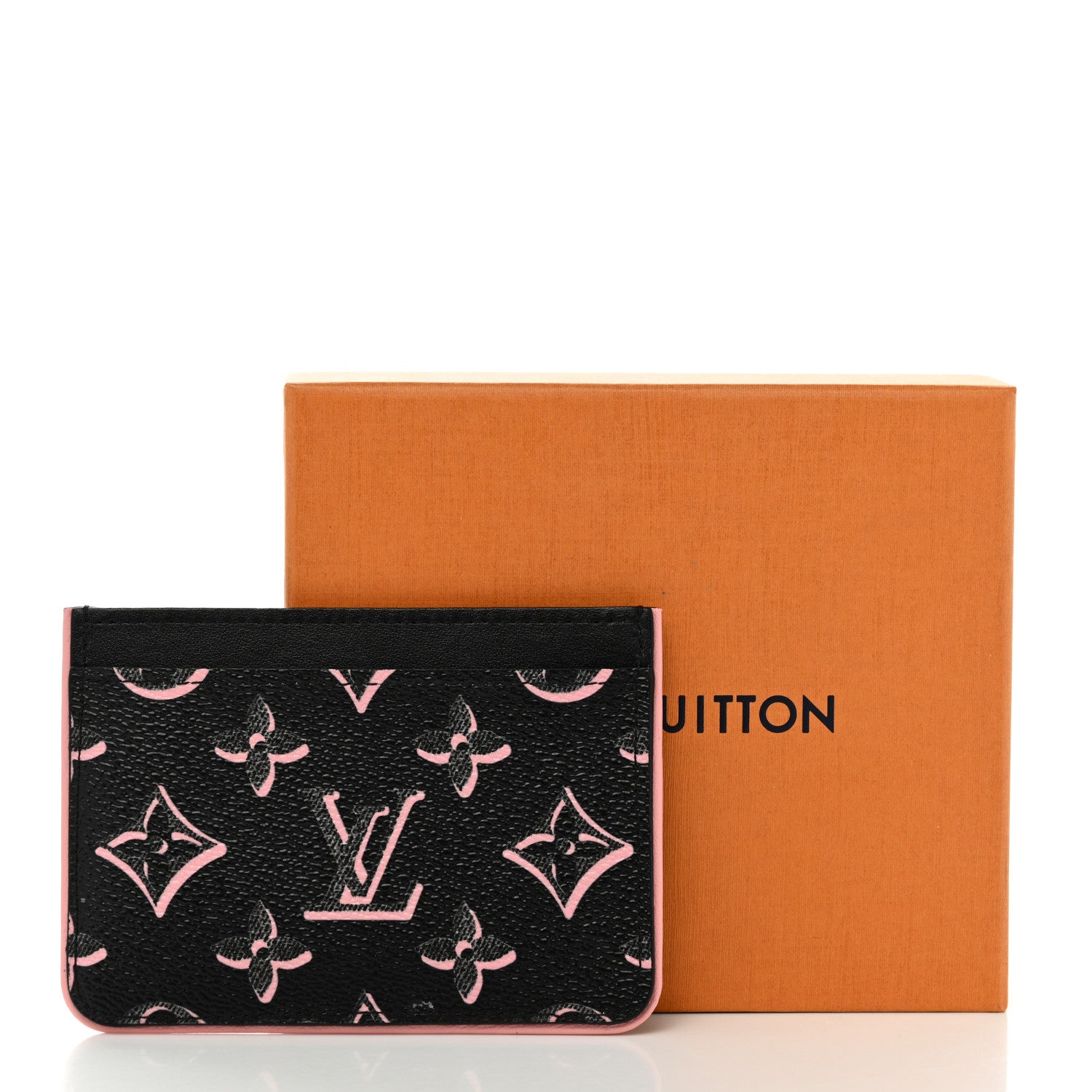 Louis Vuitton Monogram Fall for You LV Side-Up Card Holder Black 7 of 7