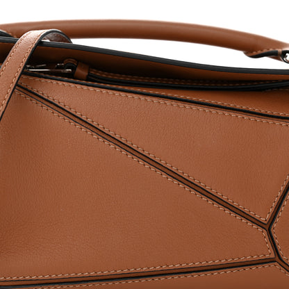 Loewe Calfskin Mini Puzzle Bag Tan 8 of 13