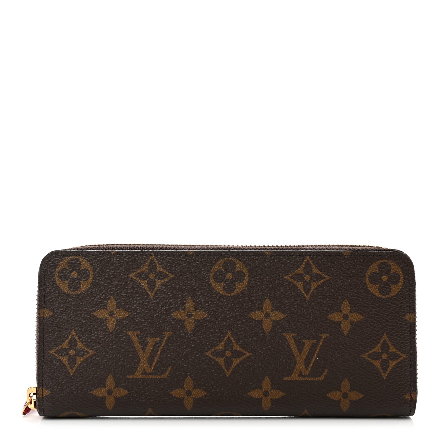 Louis Vuitton Monogram Clemence Wallet Fuchsia 1 of 7