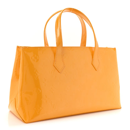 Louis Vuitton Vernis Wilshire PM Jaune Passion 3 of 18