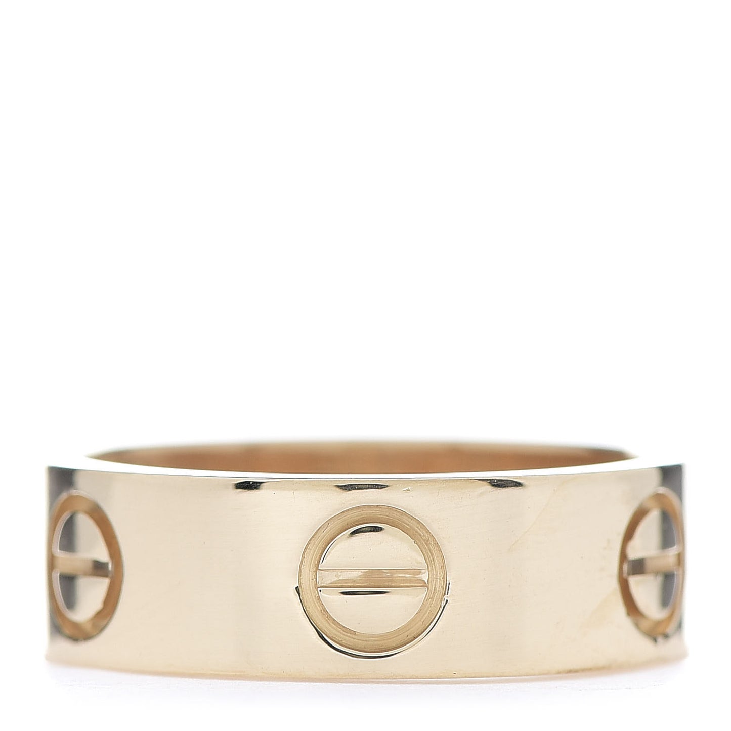 18K Yellow Gold 5.5mm LOVE Ring 49 4.75