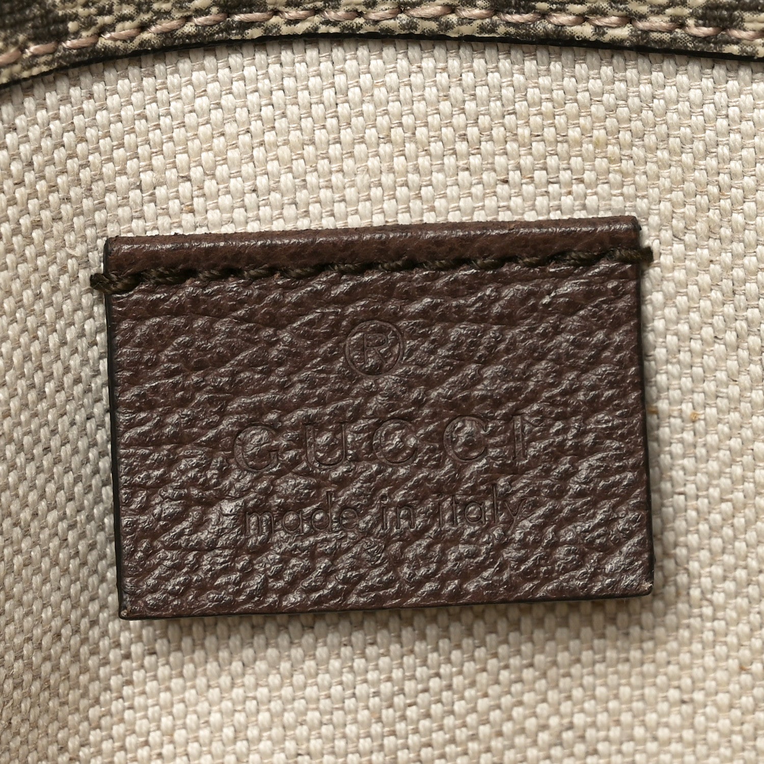 Gucci GG Supreme Monogram Neo Vintage Web Belt Bag Brown 6 of 10