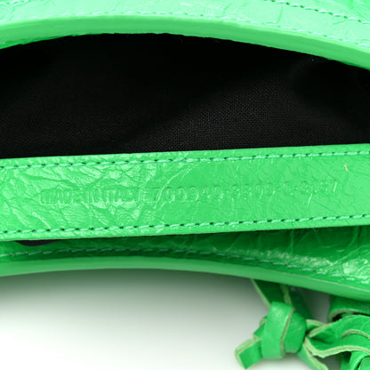Balenciaga Agneau Arena Small Neo Cagole City Handbag Vivid Green 7 of 12