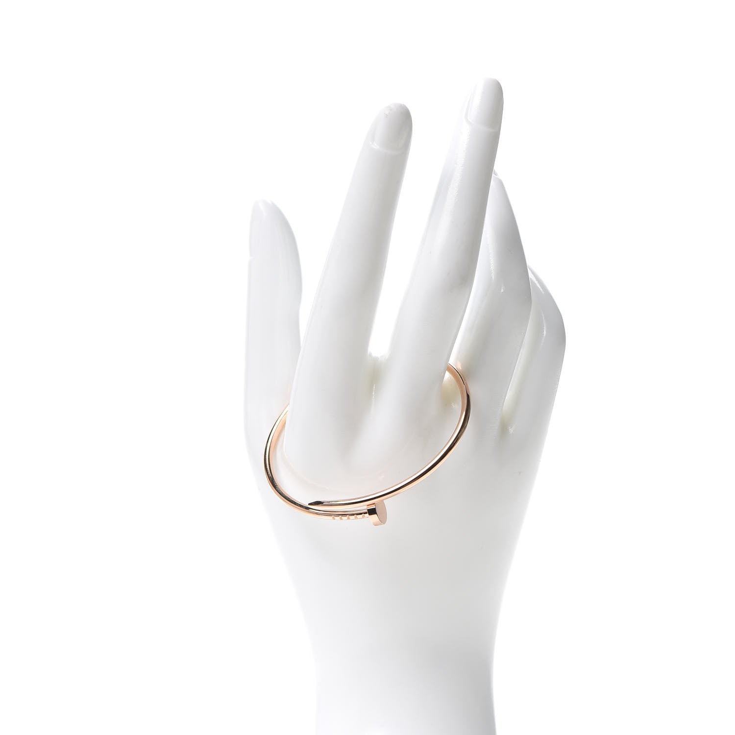 Cartier 18K Pink Gold Small Juste Un Clou Bracelet 16 2 of 4