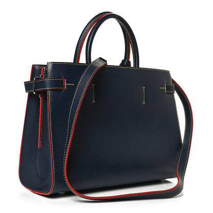 Louis Vuitton Epi Twist Tote Indigo 3 of 11
