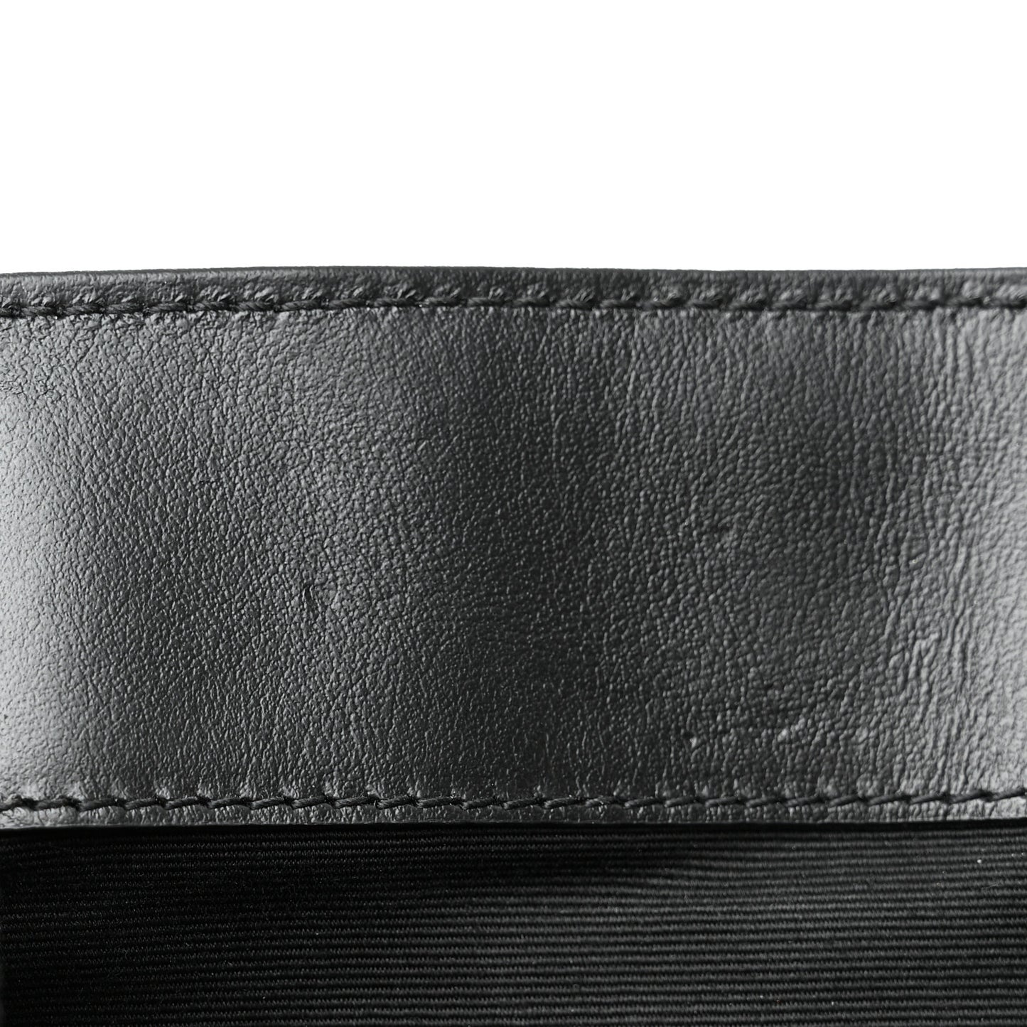 Calfskin Y Quilted Monogram Monochrome Large Loulou Chain Satchel Black