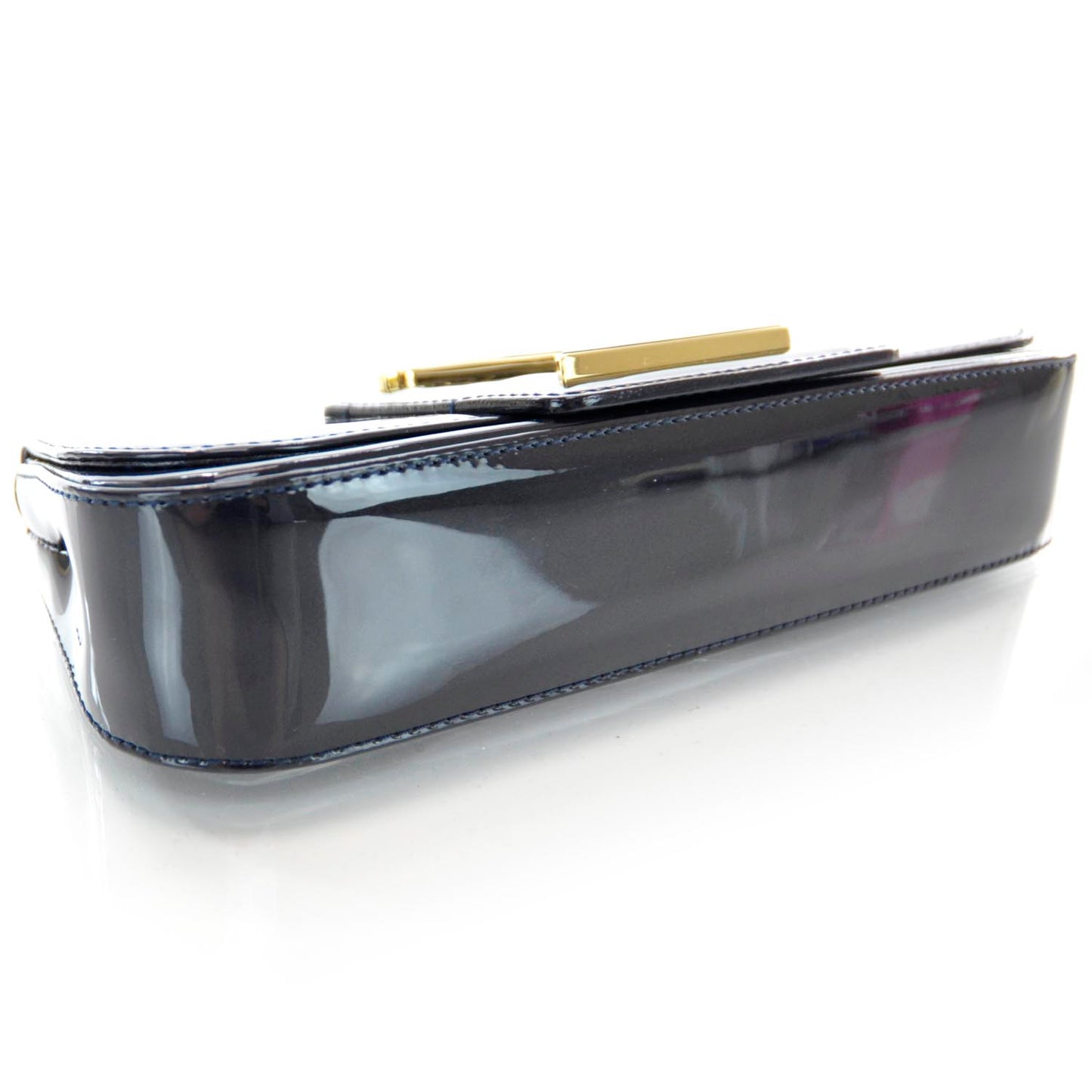 Patent Sobe Clutch Blue Infini