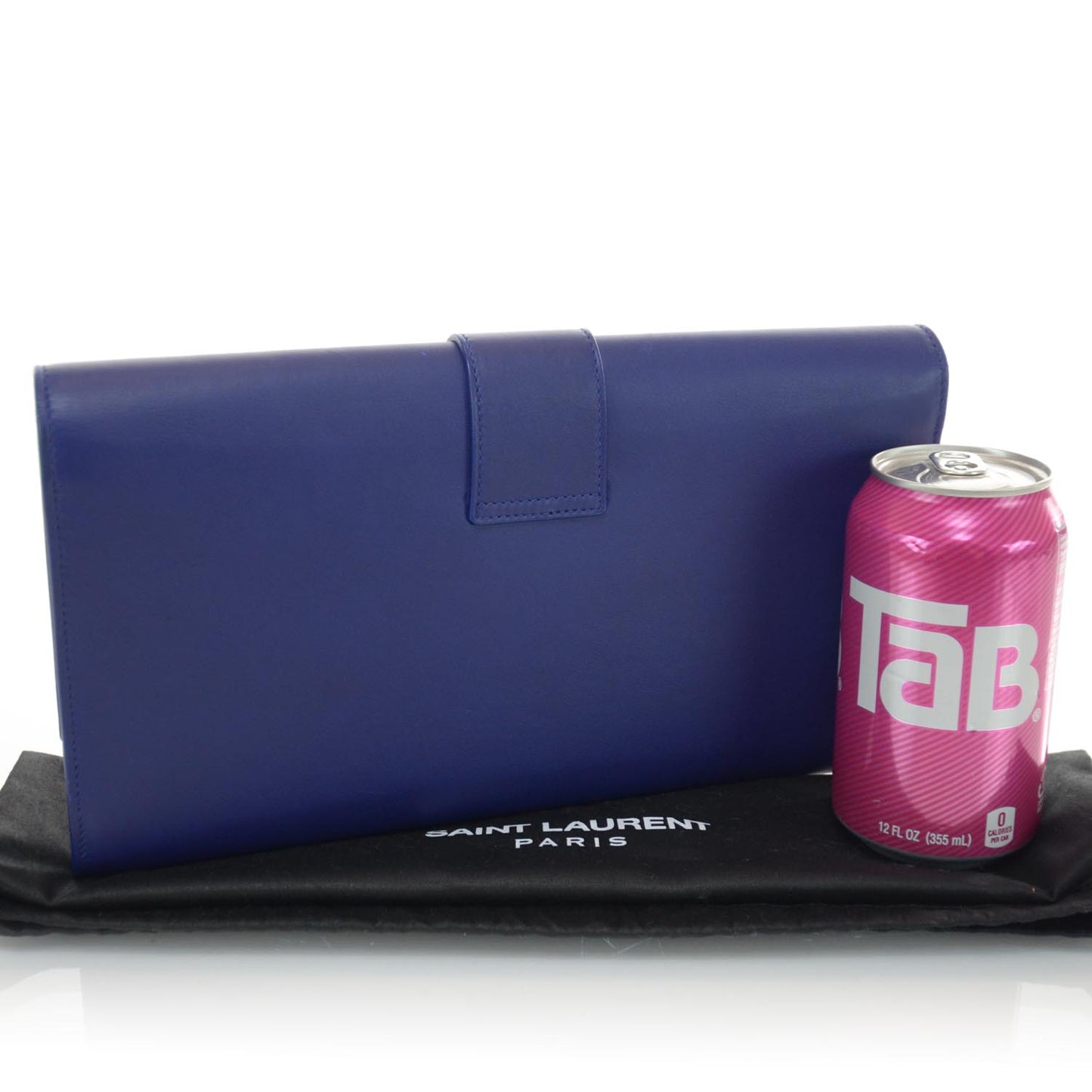 Leather Chyc Clutch Blue