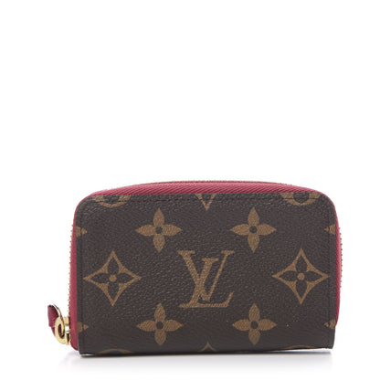 Louis Vuitton Monogram Zippy Multicartes Fuchsia 1 of 8