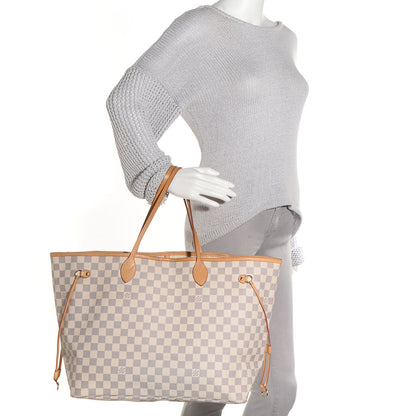 Louis Vuitton Damier Azur Neverfull GM 2 of 7