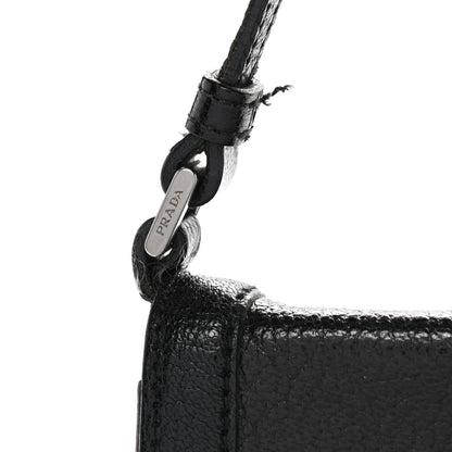 Prada Madras Chic Shoulder Bag Black 12 of 13