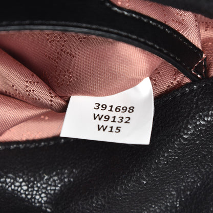Stella McCartney Shaggy Deer Tiny Falabella Tote Black 7 of 7