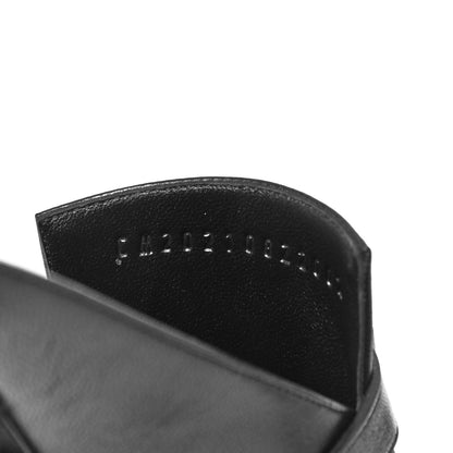 Hermes Goatskin Blossom Mules 36 Black 8 of 9