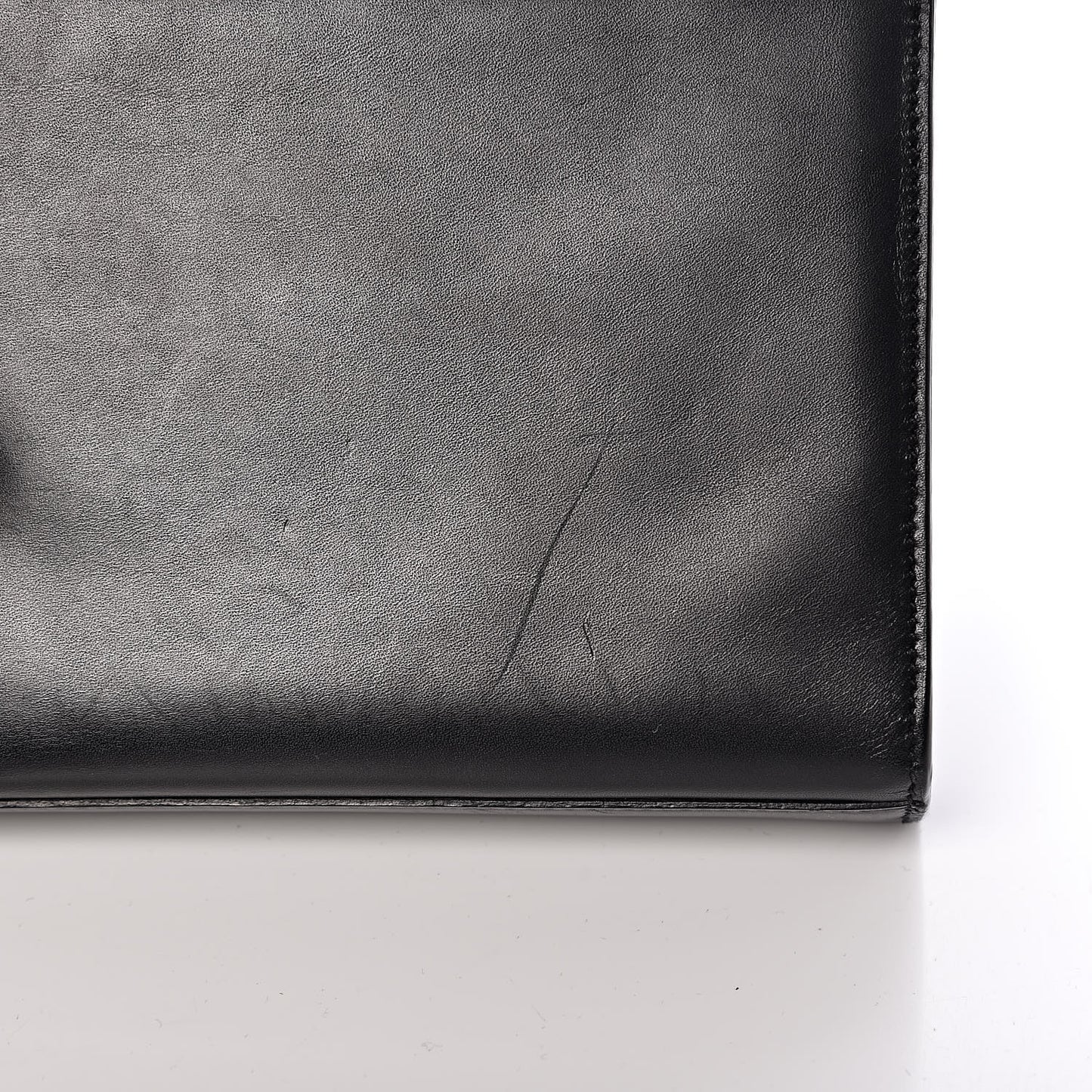 Calfskin Classic Monogram Tassel Clutch Black