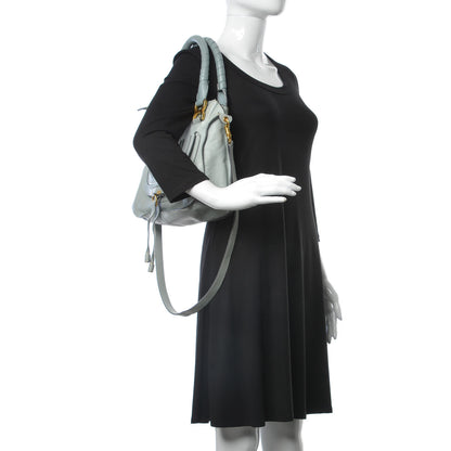 Chloe Calfskin Medium Marcie Satchel Cloudy Blue 2 of 13
