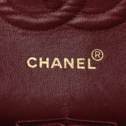 Chanel Lambskin Quilted Medium Double Flap Black 6 of 12