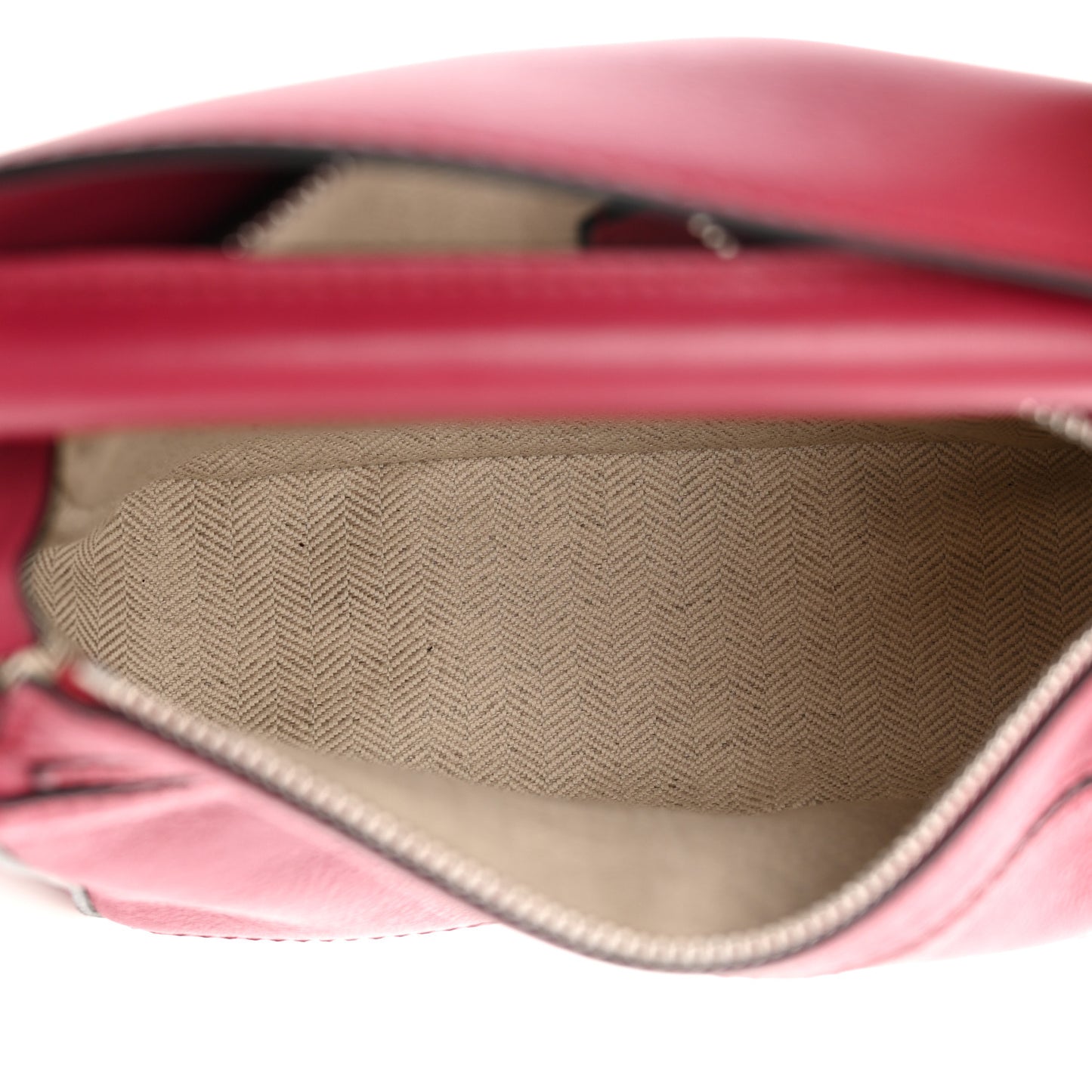 Calfskin Mini Puzzle Bag Raspberry