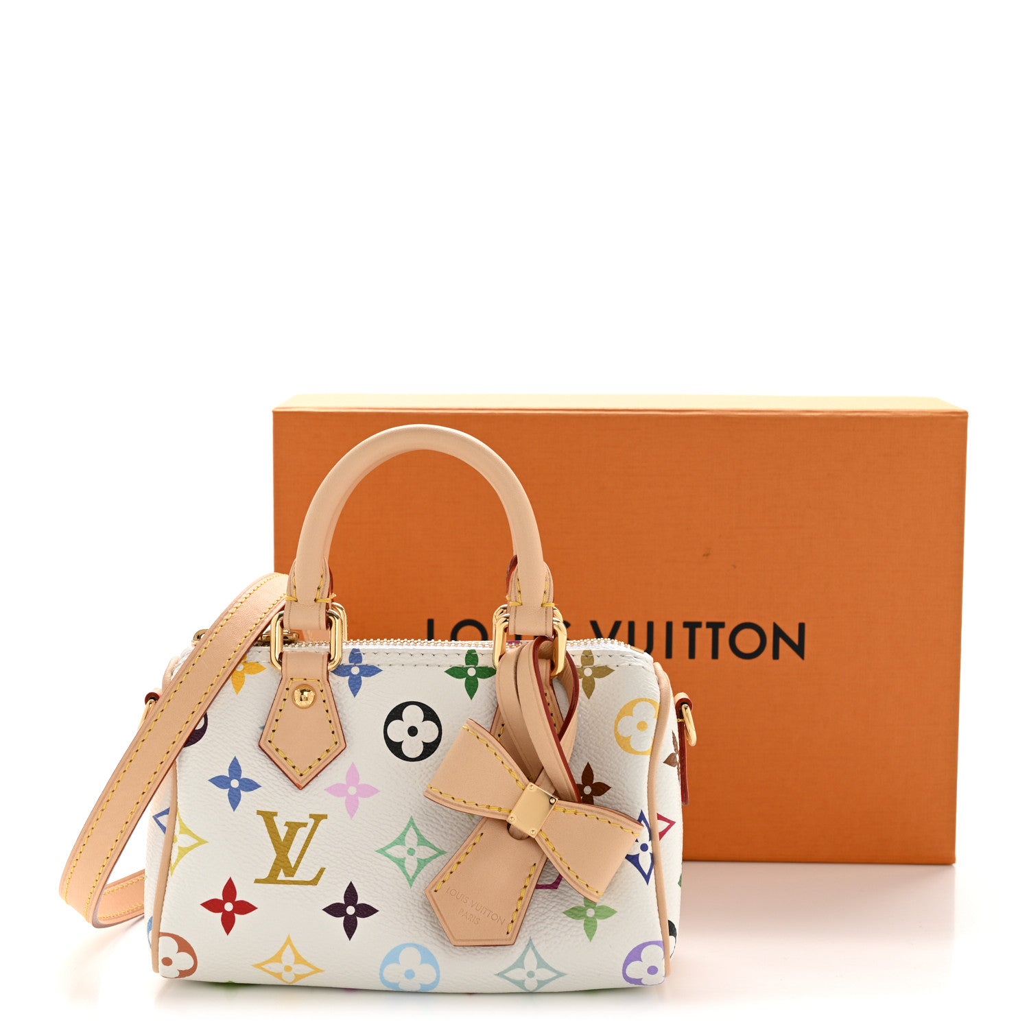 Louis Vuitton LV X TM Monogram Multicolor Nano Speedy White 11 of 11