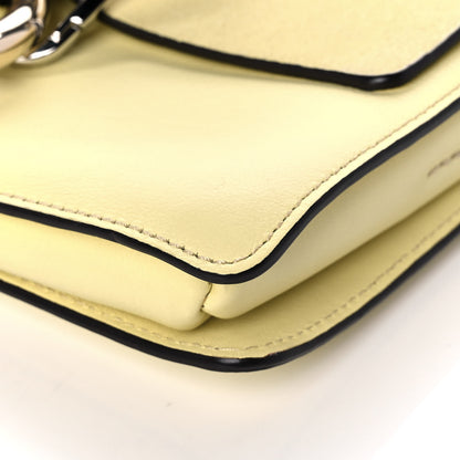Chloe Suede Calfskin Small Faye Shoulder Bag Lemonade 9 of 13