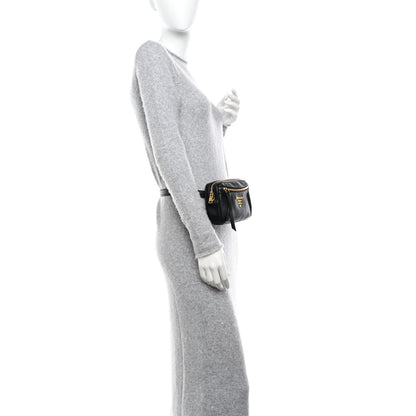 Prada Vitello Daino Belt Bag Black 2 of 12