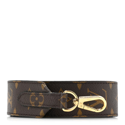 Louis Vuitton Monogram Bandouliere Shoulder Strap Black 1 of 8