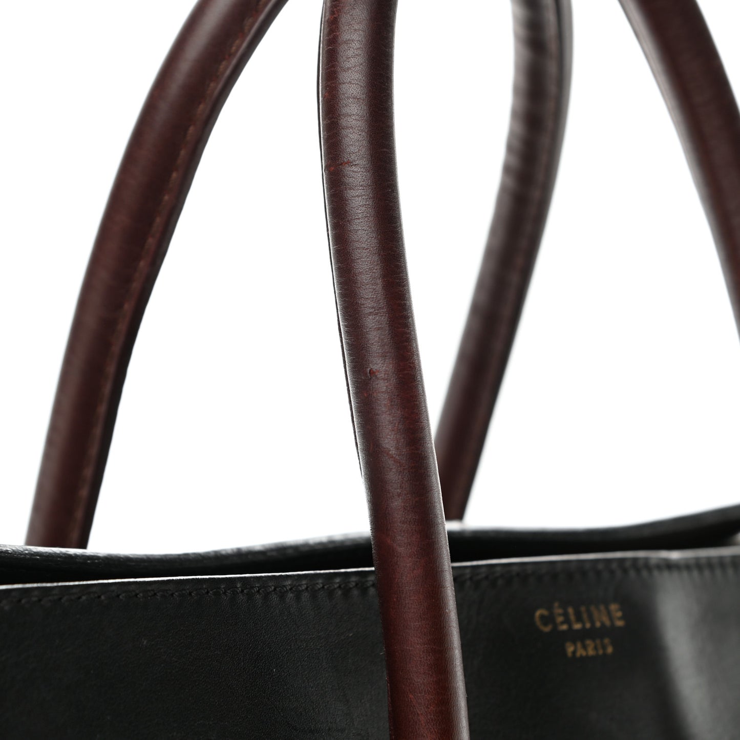 Smooth Calfskin Mini Tri-Color Luggage Grey