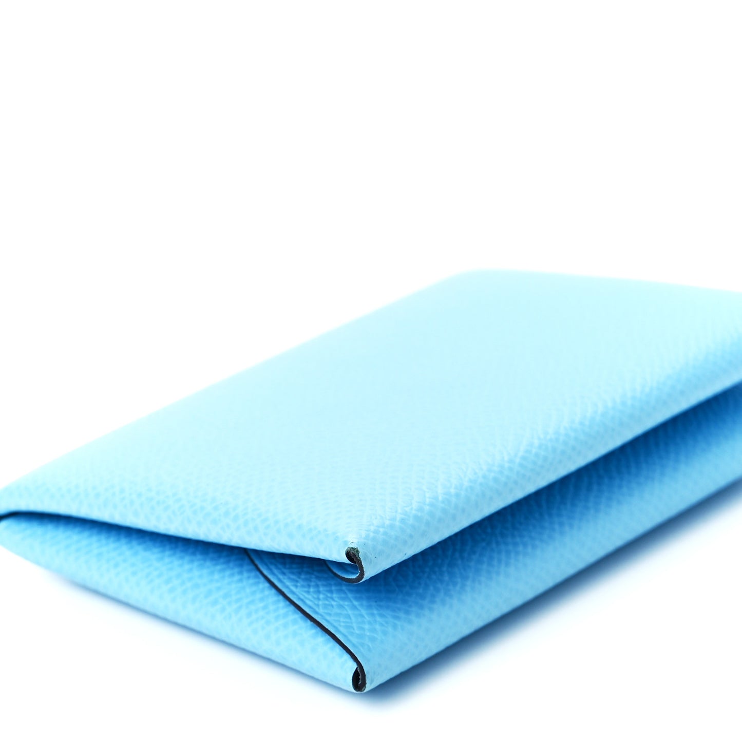 Epsom Calvi Duo Card Case Celeste