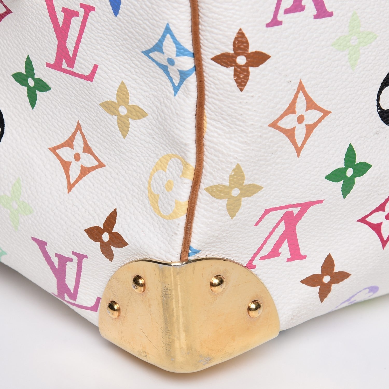 Louis Vuitton Monogram Multicolor Speedy 30 White 8 of 16