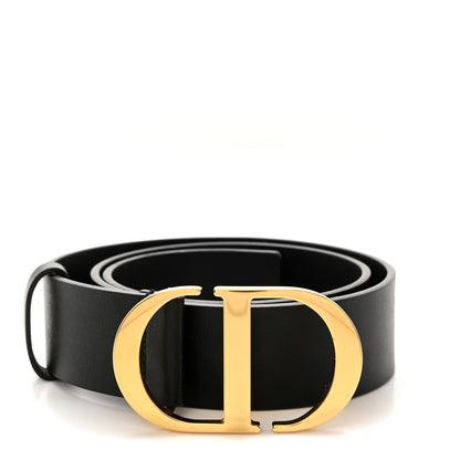 Christian Dior Calfskin CD Belt 70 28 Black 1 of 6