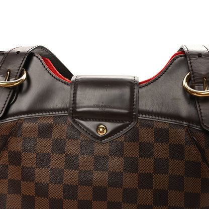 Louis Vuitton Damier Ebene Sistina GM 6 of 9