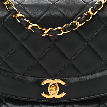 Chanel Lambskin Quilted Small Single Flap Black 8 of 10