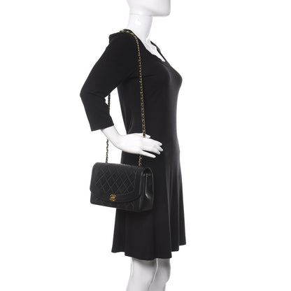 Chanel Lambskin Quilted Medium Single Flap Black 2 of 11