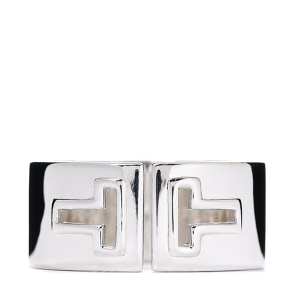 Tiffany Sterling Silver T Cutout Ring 56 7.5 1 of 3