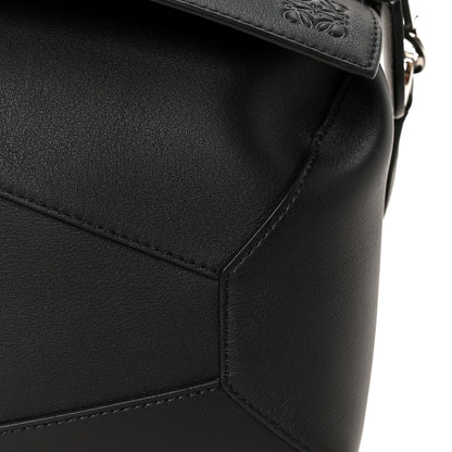 Loewe Calfskin Small Puzzle Edge Bag Black 9 of 11
