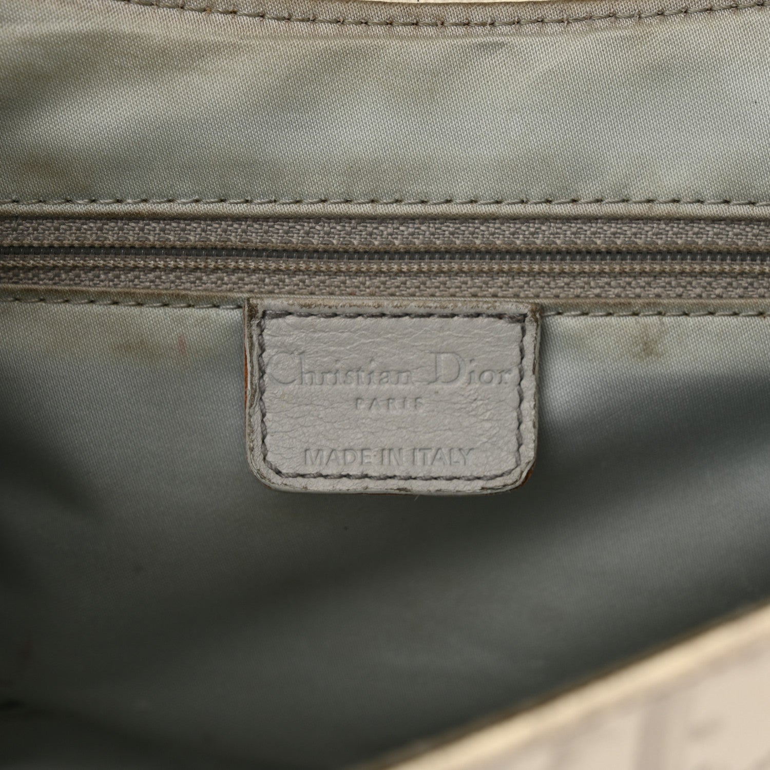 Christian Dior Monogram Romantique Trotter Bag Grey 6 of 25