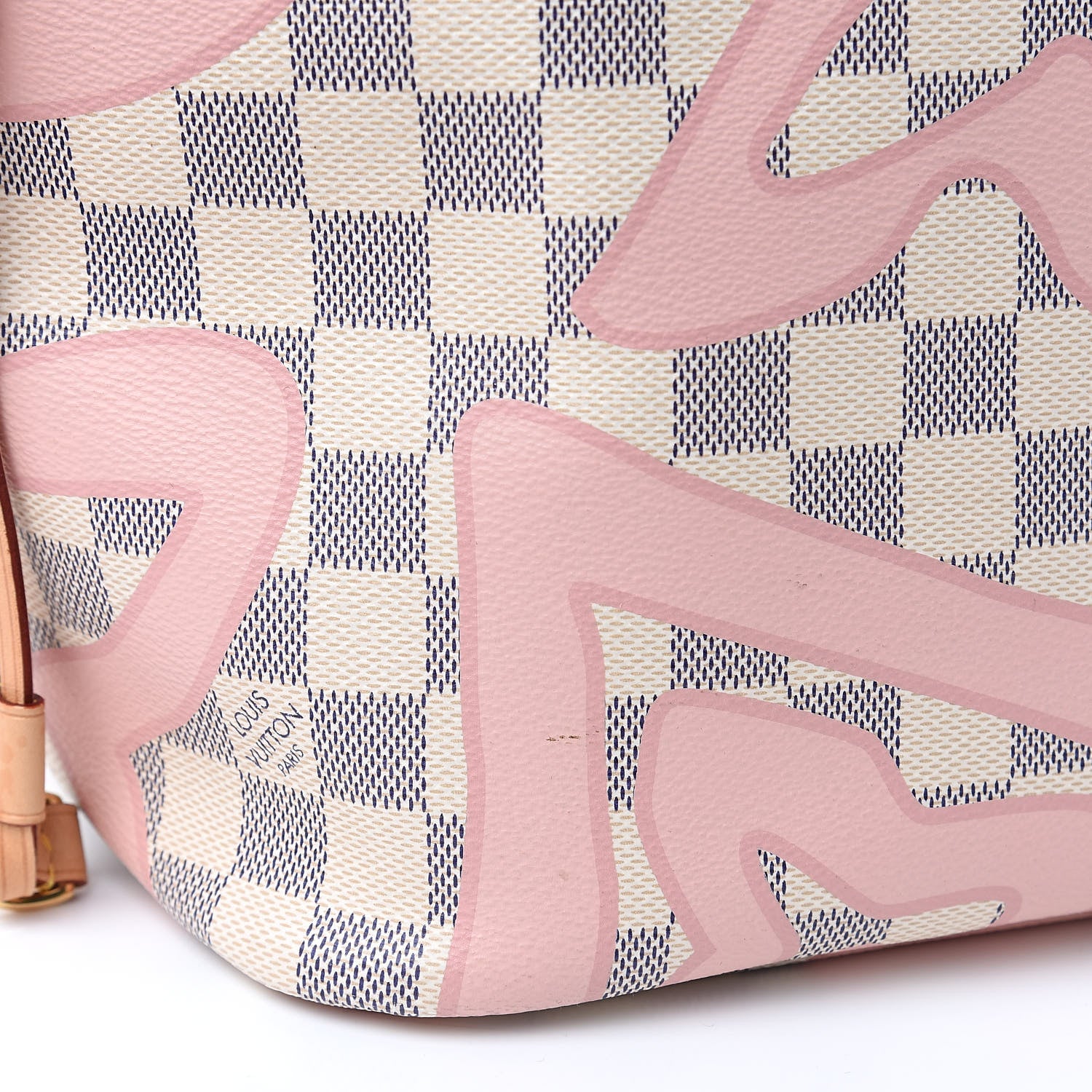 Louis Vuitton Damier Azur Tahitienne Neverfull MM 15 of 22