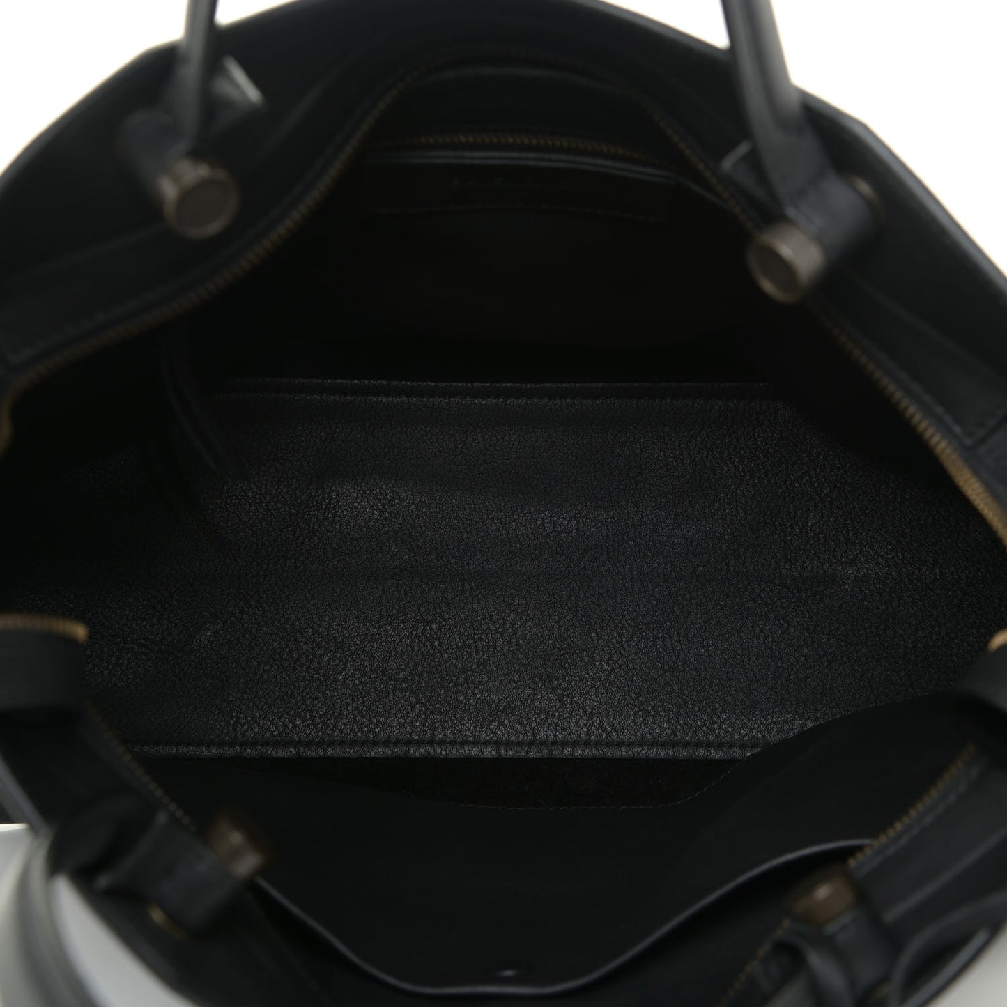 Veau Soyeux Perforated Blackout Hardware City Black