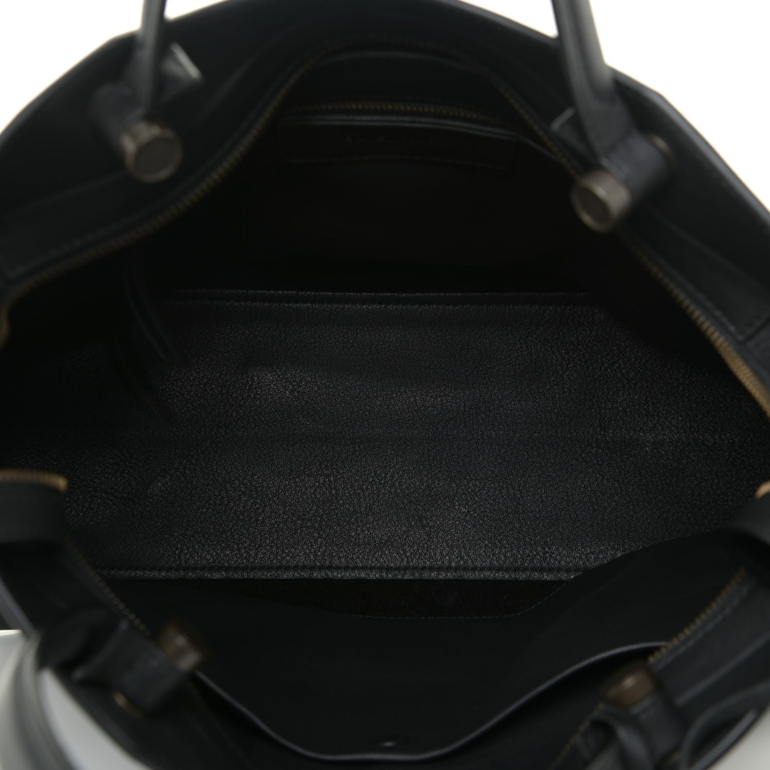 Balenciaga Veau Soyeux Perforated Blackout Hardware City Black 5 of 9