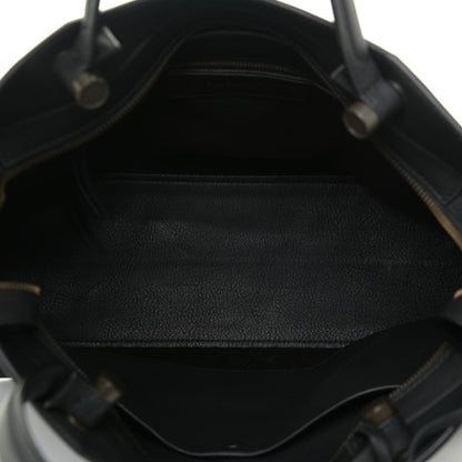 Balenciaga Veau Soyeux Perforated Blackout Hardware City Black 5 of 9