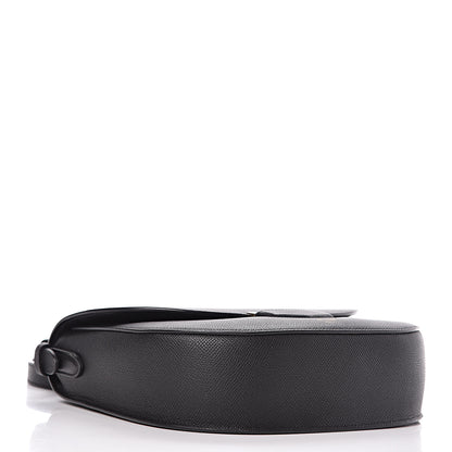 Celine Grained Calfskin Compact Trotteur Black 4 of 8