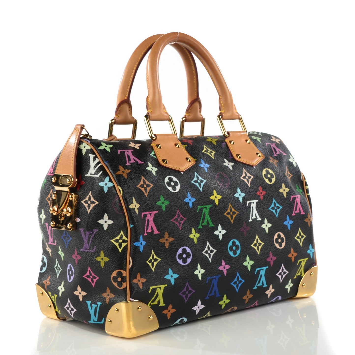Monogram Multicolor Speedy 30 Black