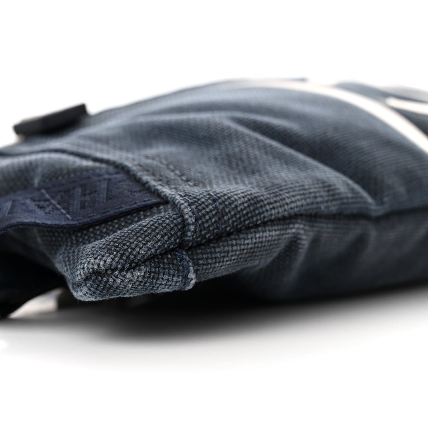 Chanel Canvas Sport Logo Waist Belt Bag Navy 9 of 11