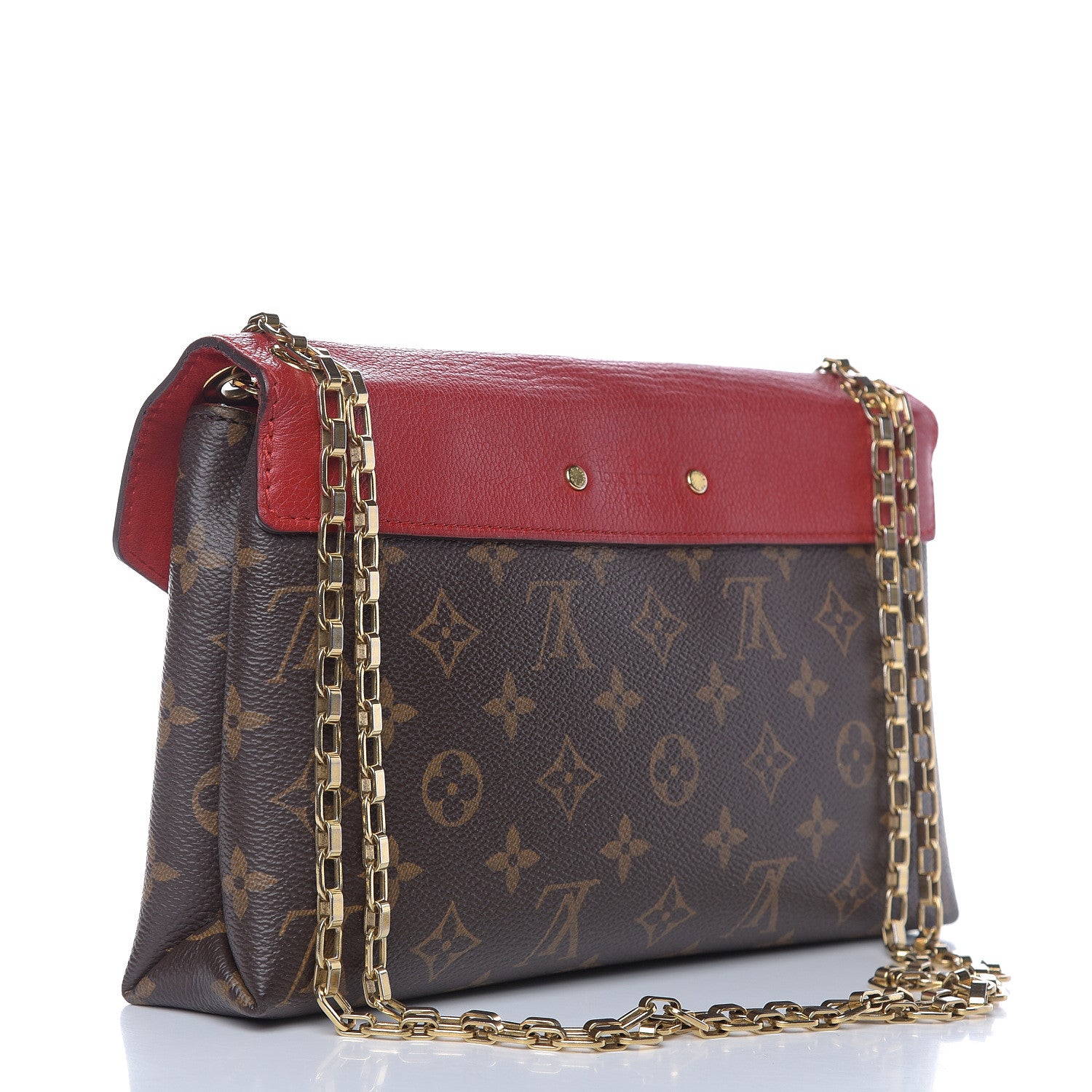 Louis Vuitton Monogram Pallas Chain Cherry 3 of 18