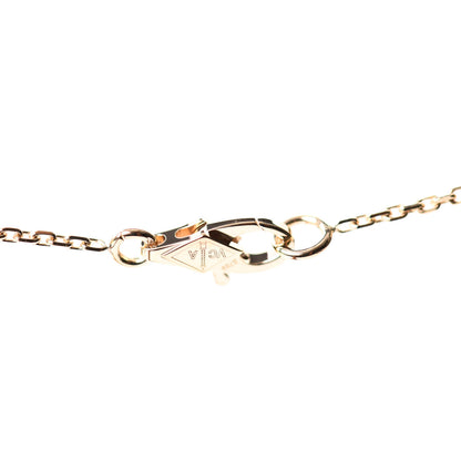 Van Cleef & Arpels 18K Yellow Gold Mother of Pearl Sweet Alhambra Butterfly Pendant Necklace 6 of 7