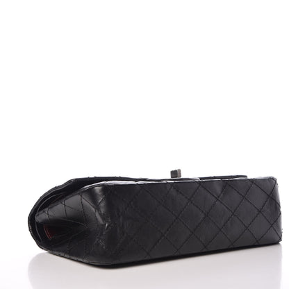 Chanel Aged Calfskin Quilted 2.55 Reissue 225 Flap Black 4 of 7